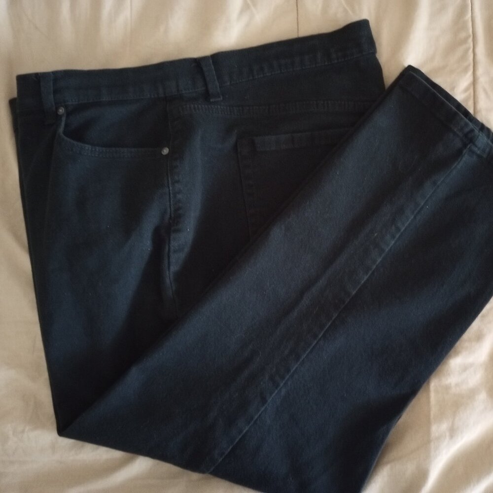 Jeans Gloria Vanderbilt 18w black boot cut